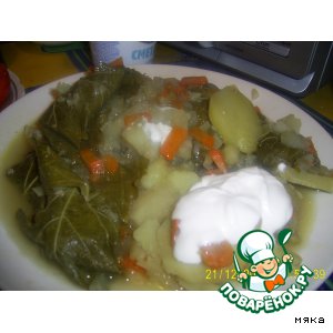 Долма с овощами
