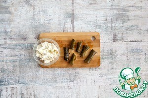 Долма с сыром и орехами Долма с сыром и орехами