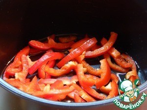 Долма с тушеным перцем Долма с тушеным перцем