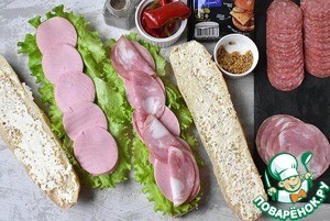 Дорожный сендвич "Все и сразу"