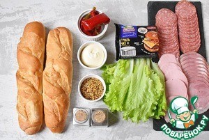 Дорожный сендвич "Все и сразу"