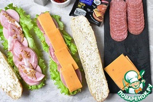 Дорожный сендвич "Все и сразу"