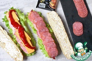 Дорожный сендвич "Все и сразу"