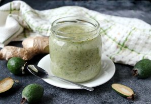 Фейхоа без сахара на зиму Фейхоа без сахара на зиму