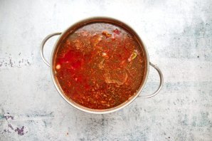 Борщ из оленины Борщ из оленины