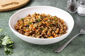 Гречка по-боярски в мультиварке Гречка по-боярски в мультиварке