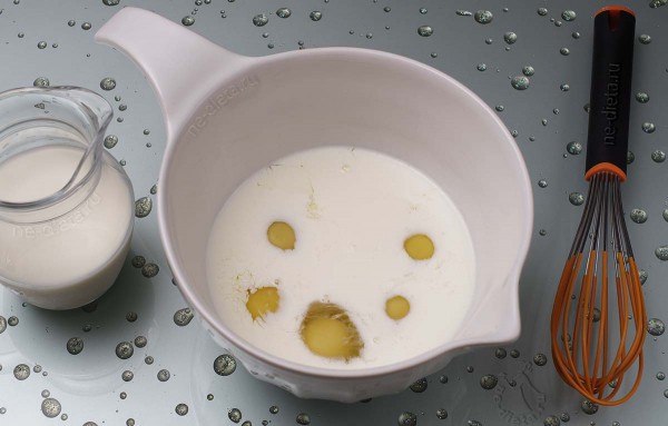 Омлет с сыром в духовке Омлет с сыром в духовке