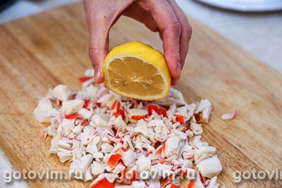 Макароны с крабовым мясом VIČI Макароны с крабовым мясом VIČI