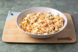 Салат с маринованными шампиньонами на год Дракона Салат с маринованными шампиньонами на год Дракона