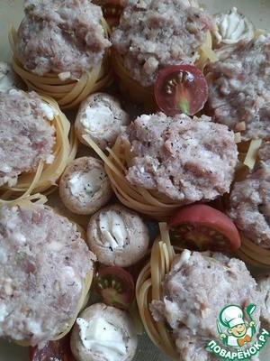 Фаршированные гнезда