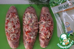 Фаршированные купаты Фаршированные купаты