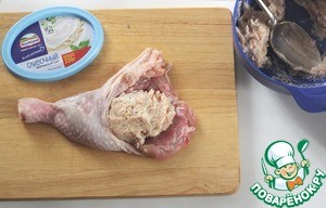 Фаршированный окорочок Фаршированный окорочок