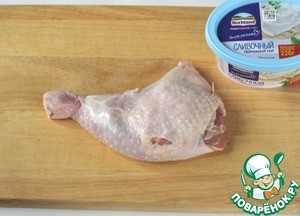 Фаршированный окорочок Фаршированный окорочок