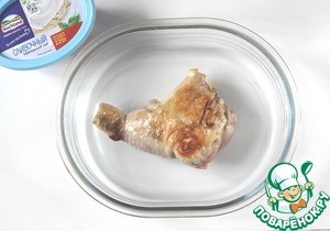 Фаршированный окорочок Фаршированный окорочок