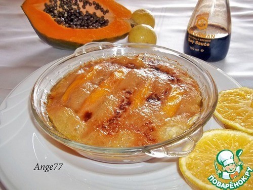 Фруктовый гратэн