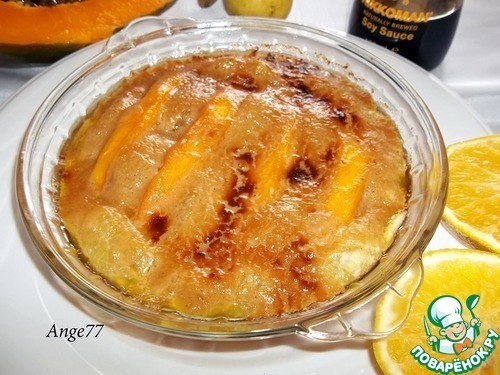 Фруктовый гратэн
