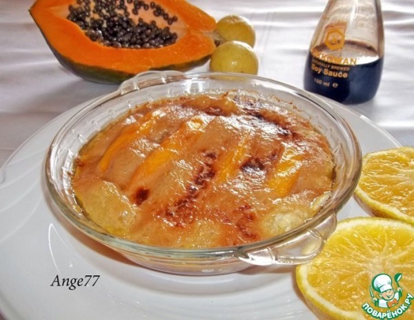 Фруктовый гратэн