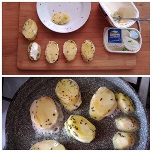 Гарнир "Картофельные сэндвичи"