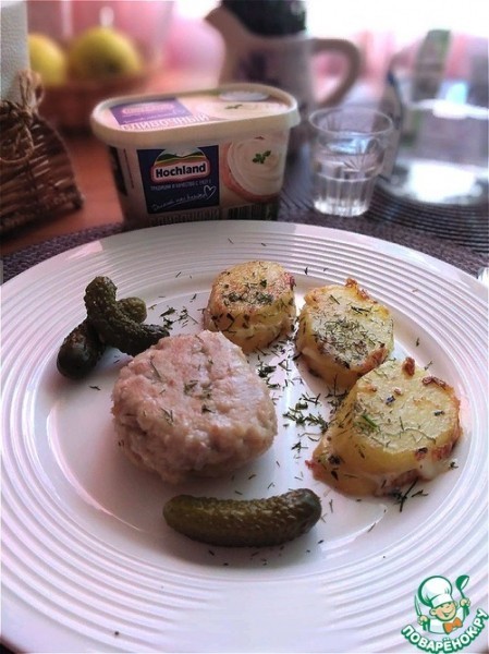 Гарнир "Картофельные сэндвичи"