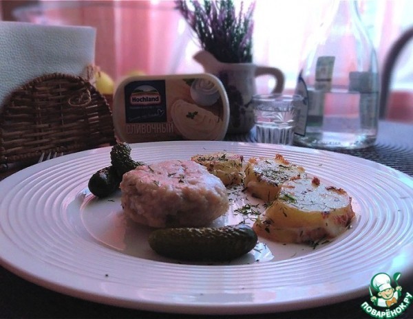 Гарнир "Картофельные сэндвичи"