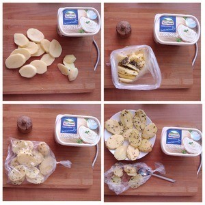 Гарнир "Картофельные сэндвичи"