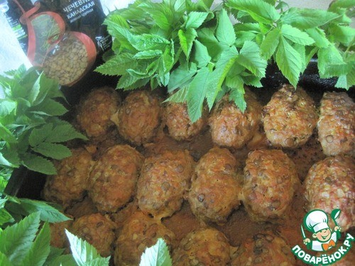 Голубцы ленивые с чечевицей Голубцы ленивые с чечевицей