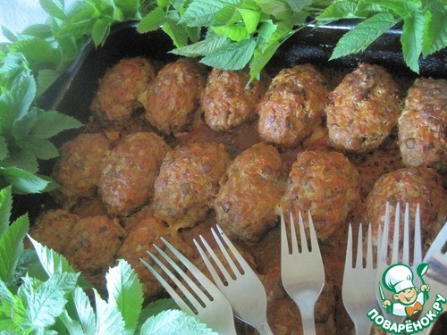 Голубцы ленивые с чечевицей Голубцы ленивые с чечевицей