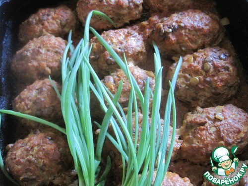 Голубцы ленивые с чечевицей Голубцы ленивые с чечевицей