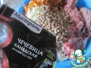 Голубцы ленивые с чечевицей Голубцы ленивые с чечевицей