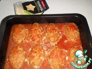 Голубцы "Ленивые" с полентой