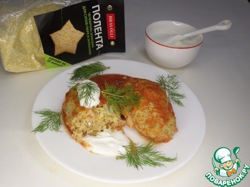 Голубцы "Ленивые" с полентой