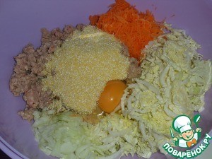 Голубцы "Ленивые" с полентой