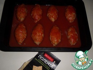 Голубцы "Ленивые" с полентой