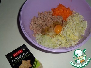 Голубцы "Ленивые" с полентой