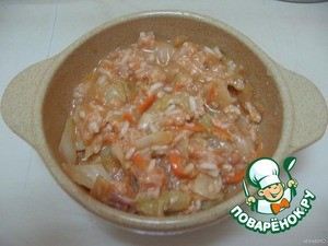 Голубцы ленивые в горшочке Голубцы ленивые в горшочке