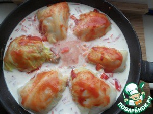 Голубцы на ножке Голубцы на ножке