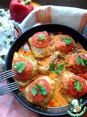 Голубцы на ножке Голубцы на ножке