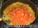 Голубцы с грибами и соусом из помидоров