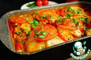 Голубцы с куриными голенями Голубцы с куриными голенями