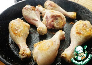 Голубцы с куриными голенями Голубцы с куриными голенями