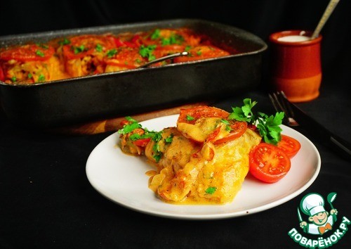 Голубцы с куриными голенями Голубцы с куриными голенями