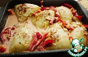 Голубцы с куриными голенями Голубцы с куриными голенями