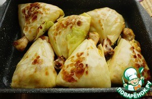 Голубцы с куриными голенями Голубцы с куриными голенями