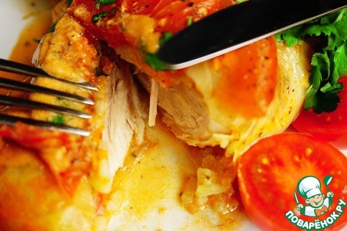 Голубцы с куриными голенями Голубцы с куриными голенями