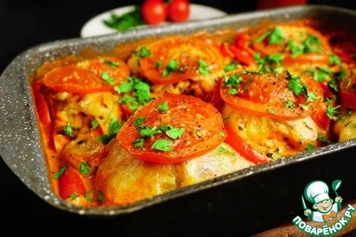 Голубцы с куриными голенями Голубцы с куриными голенями