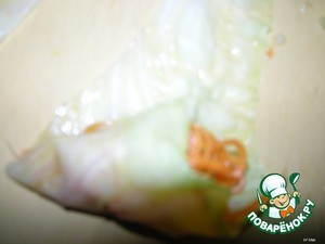 Голубцы с морковью по-корейски Голубцы с морковью по-корейски