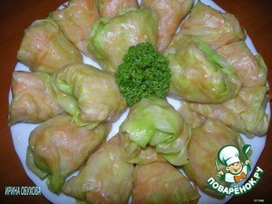 Голубцы с морковью по-корейски Голубцы с морковью по-корейски