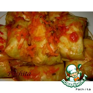 Голубцы "Тройное удовольствие" Голубцы "Тройное удовольствие"