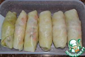 Голубцы в грибном соусе Голубцы в грибном соусе