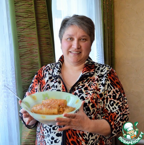 Голубцы в грибном соусе Голубцы в грибном соусе